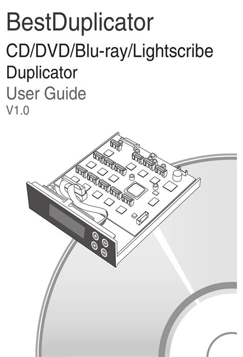 dvd duplicator controller ide pdf manual